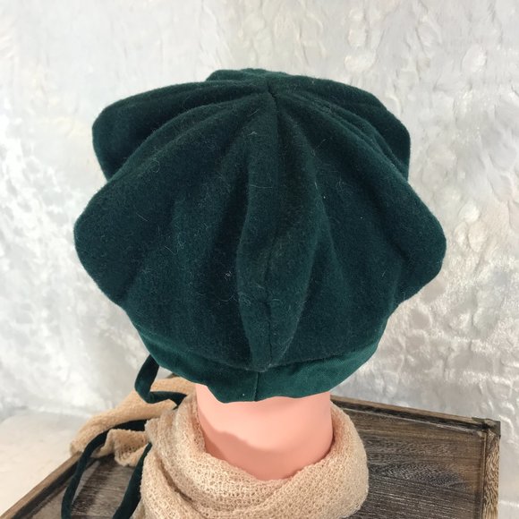 London Fog 6 Panel Ear Flap wool cap winter - Picture 4 of 9